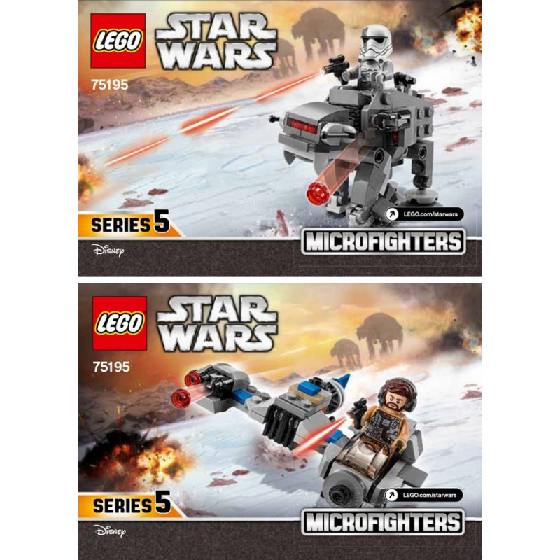 Notice / Instruction Lego Star Wars  75195