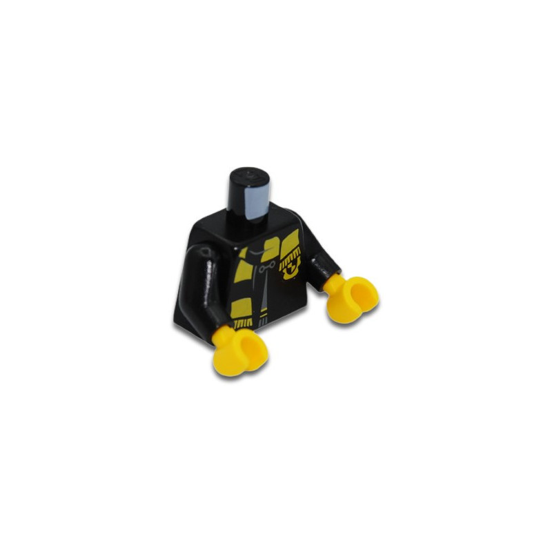 LEGO 6375740 PRINTED TORSO - BLACK