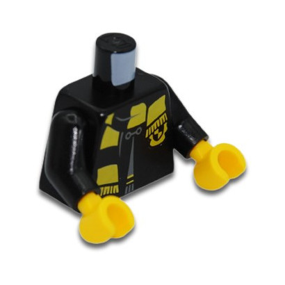 LEGO 6375740 PRINTED TORSO - BLACK