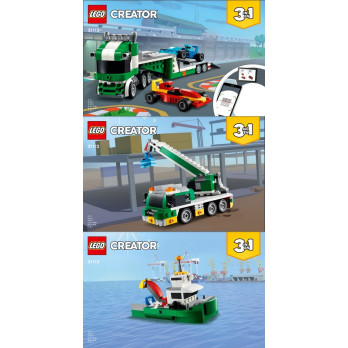 Instructions Lego Creator 31113