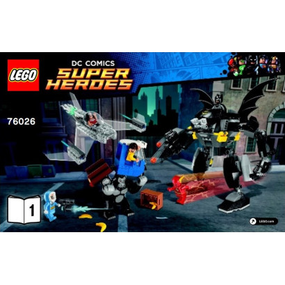 Notice / Instruction Lego Super Heroes 76026