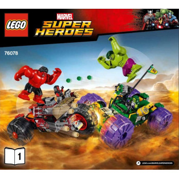 Instruction Lego Super Heroes 76078