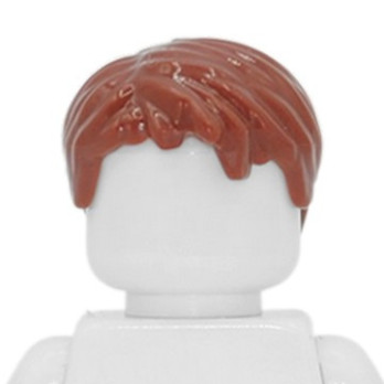 LEGO 6227107 MAN HAIR - REDDISH BROWN