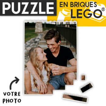 Puzzle 104x156 mm à personnaliser imprimé sur Brique Lego®