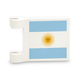 Argentina flag printed on...