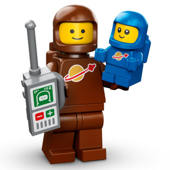 Brown Astronaut and Spacebaby