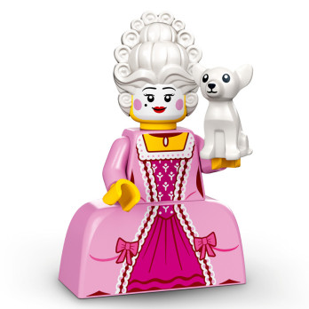 Figurine Lego® Série 24 -  L’aristocrate baroque