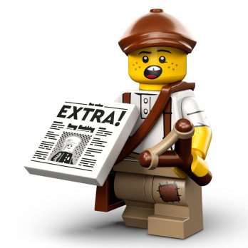 Lego® Minifigure Series 24 - Newspaper Kid
