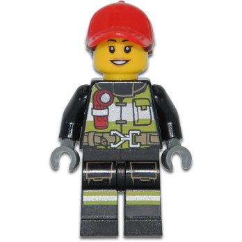 LEGO® City Minifigure - Female Firefigther