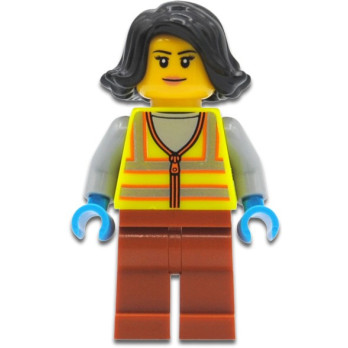 LEGO® City Minifigure - Female Refuse Collector