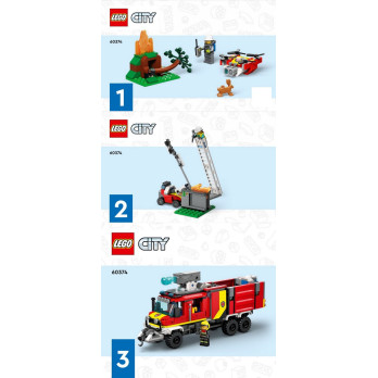 Notice / Instruction Lego® City - 60374