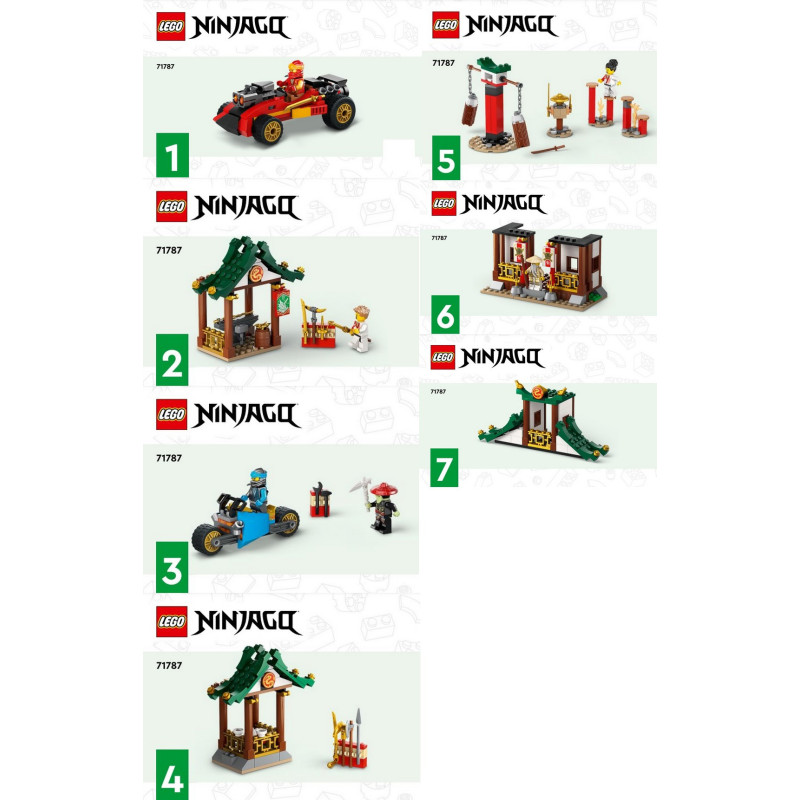 Notice / Instruction Lego® Ninjago Core - 71787