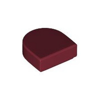 LEGO 6322997 PLATE LISSE 1X1 ½ - NEW DARK RED