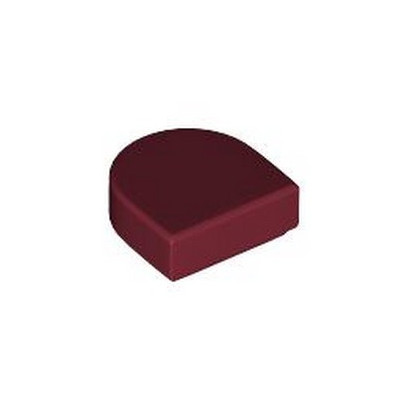LEGO 6322997 PLATE LISSE 1X1 ½ - NEW DARK RED