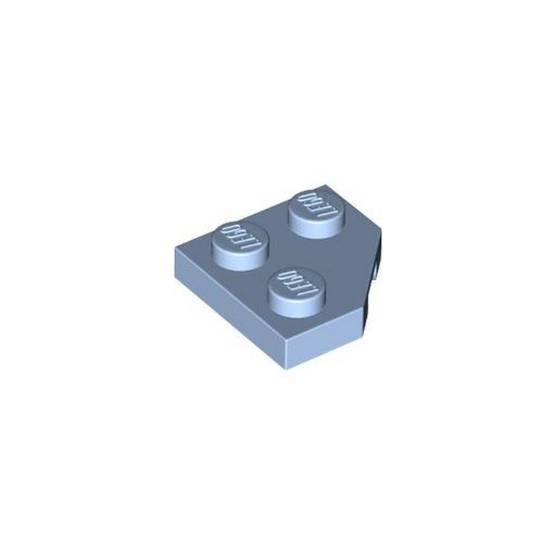 LEGO 6421616 PLATE 2X2, CORNER, 45 DEG. - LIGHT ROYAL BLUE