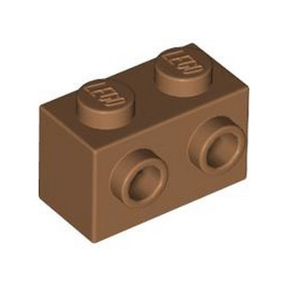 LEGO 6411587 BRICK 1X2 W. 2 KNOBS - MEDIUM NOUGAT