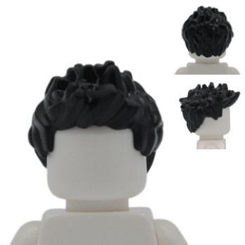 LEGO 6079896 MAN HAIR - BLACK
