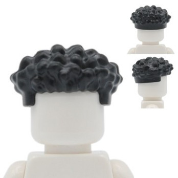 LEGO 6382532 HAIR - BLACK