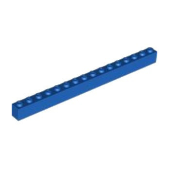 LEGO 6432006 BRICK 1X16 - BLUE