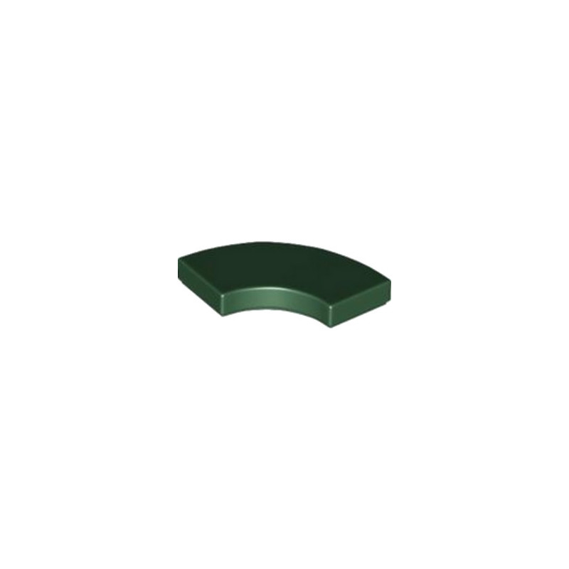 LEGO 6299637 PLATE LISSE 2X2 1/4 ROND - EARTH GREEN