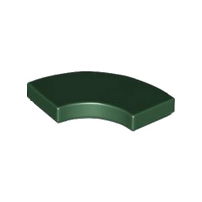 LEGO 6299637 PLATE LISSE 2X2 1/4 ROND - EARTH GREEN