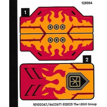 Stickers  Autocollant Lego® Ninjago 71780