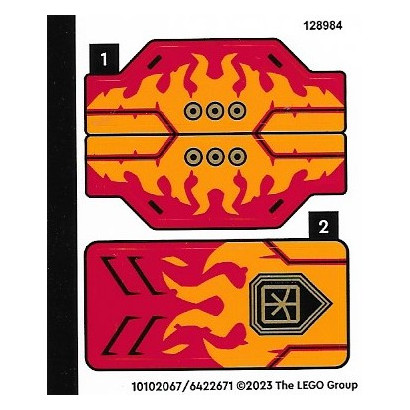 Stickers Lego® Ninjago 71780