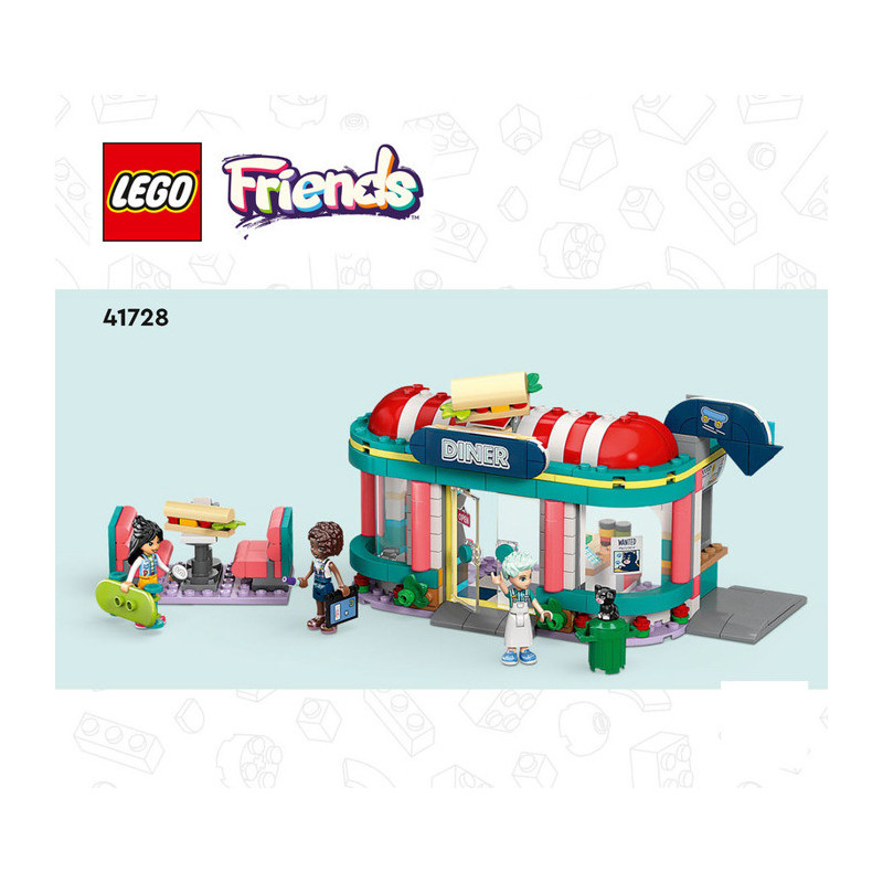 Notice / Instruction Lego Friends 41728