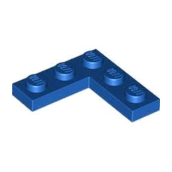LEGO 6430378 CORNER PLATE 1X3X3 - BLUE
