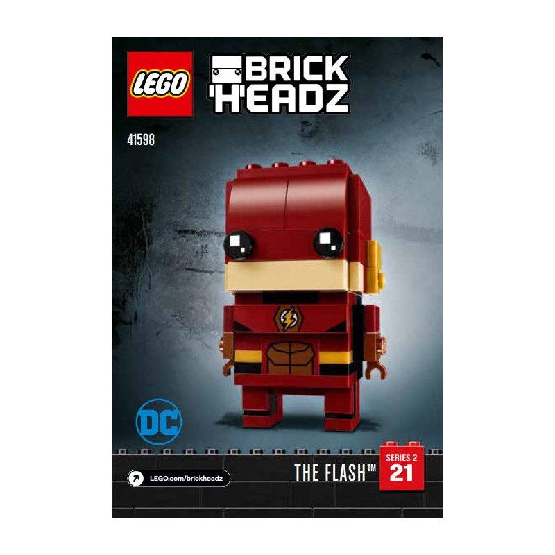 Instruction Lego Brick Headz 41598