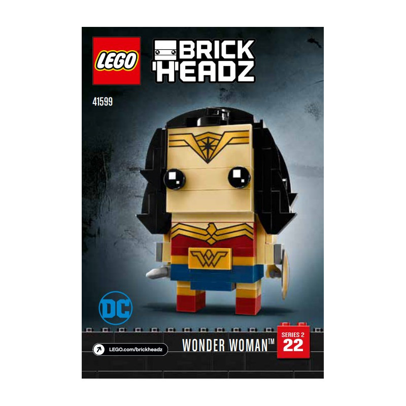 Instruction Lego Brick Headz 41599