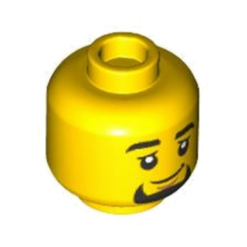 LEGO 6429739 MAN HEAD - YELLOW