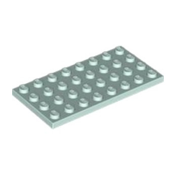 LEGO 6421475 PLATE 4X8 - AQUA