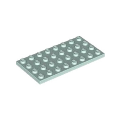 LEGO 6421475 PLATE 4X8 - AQUA