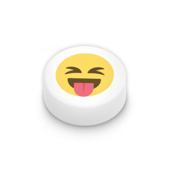 Emoji "Moqueur" imprimé sur...