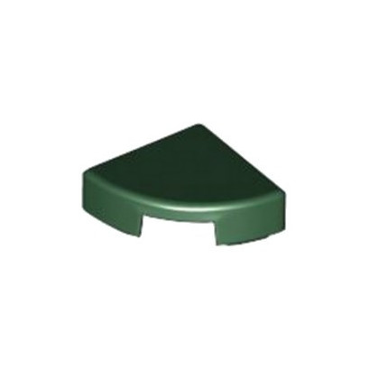 LEGO 6315608 PLATE LISSE 1/4 ROND 1X1 - EARTH GREEN
