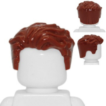 LEGO 6267760 MAN HAIR - REDDISH BROWN