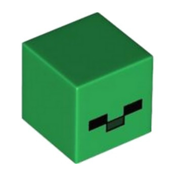 LEGO 6162390 MINECRAFT HEAD - DARK GREEN