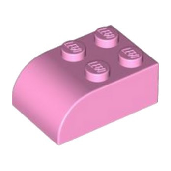 LEGO 6143795 BRIQUE 2X3 DOME - ROSE CLAIR