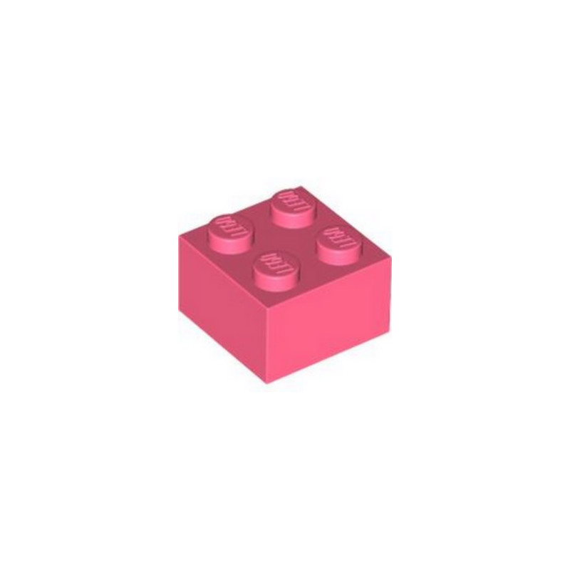 LEGO 6422920 BRIQUE 2X2 - CORAL