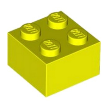 LEGO 6427903 BRIQUE 2X2 - VIBRANT YELLOW