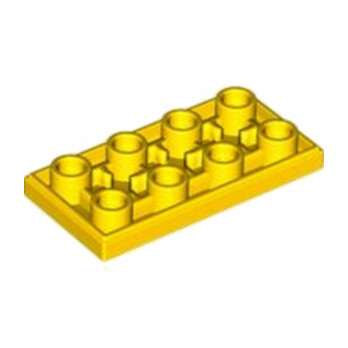 LEGO 6433943 TILE 2x4 INV - YELLOW