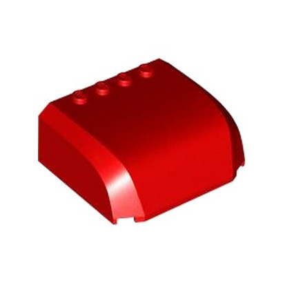 LEGO 6433239 FRONT 6X5X2 W/ BOW - RED