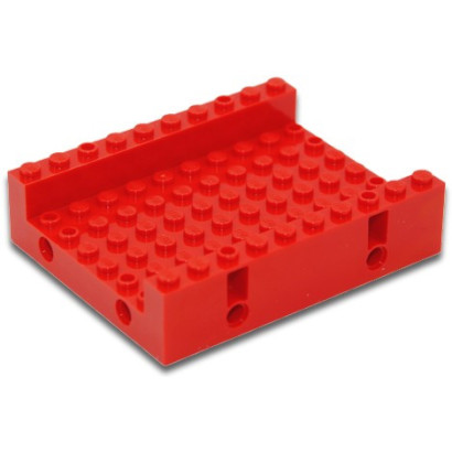 LEGO 6435313 CHASSIS 8X10X2 - ROUGE