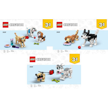 Notice / Instruction Lego Creator 3 en 1 - 31137
