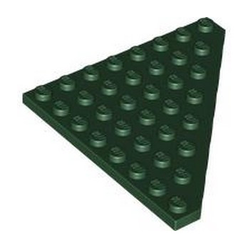 LEGO 6429028 CORNER PLATE 8X8 45 DEG - EARTH GREEN