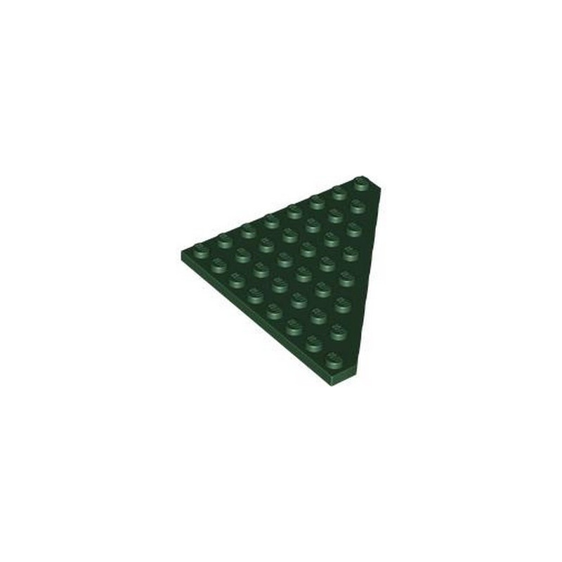LEGO 6429028 CORNER PLATE 8X8 45 DEG - EARTH GREEN