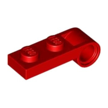 LEGO 6433069 PLATE 1X2 CHARNIERE HAUT - ROUGE