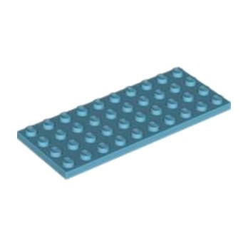 LEGO 6423262 PLATE 4X10 - MEDIUM AZUR