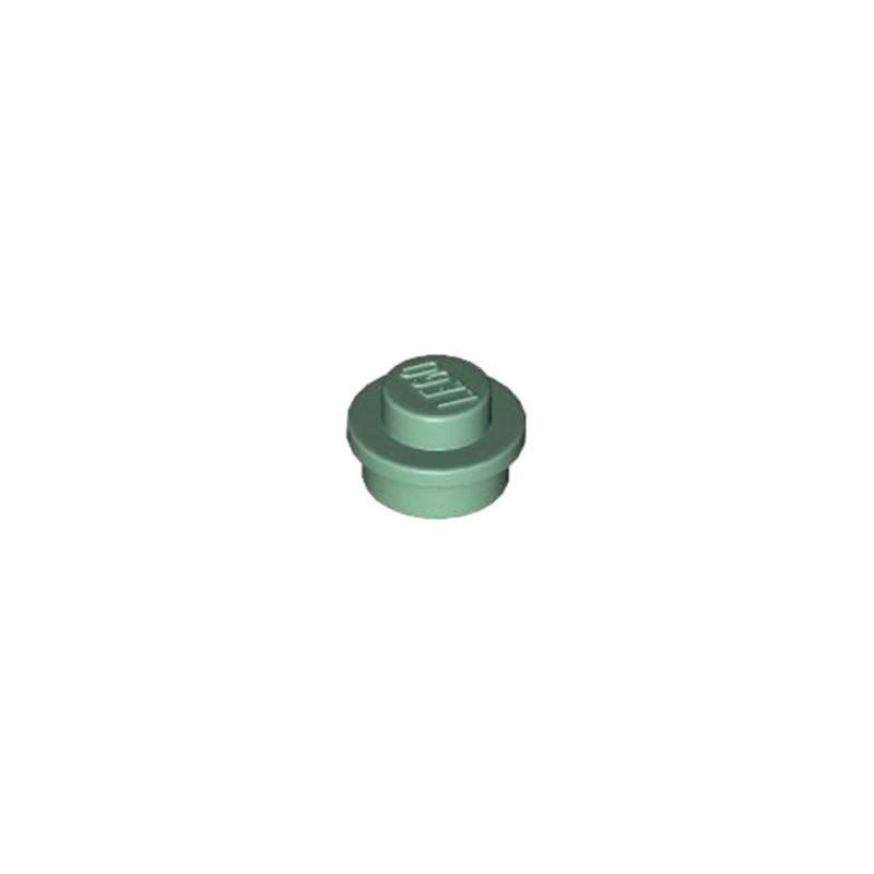 LEGO 6403175 PLATE ROUND 1X1 - SAND GREEN